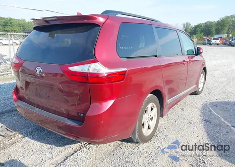 2018 Toyota Sienna Le 8 Passenger from USA, damaged, VIN 5TDKZ3DC8JS941358